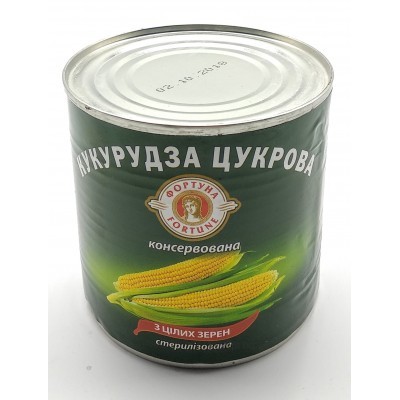 Кукурудза цукрова консервована ж/б Агросвіт 420г