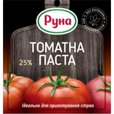 Паста томатна сашет Руна 25% 70г
